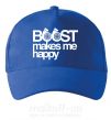 Кепка Boost happy Ярко-синий фото