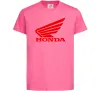 Дитяча футболка honda_bike Яскраво-рожевий фото