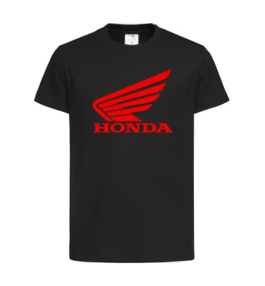 Детская футболка honda_bike Черный фото