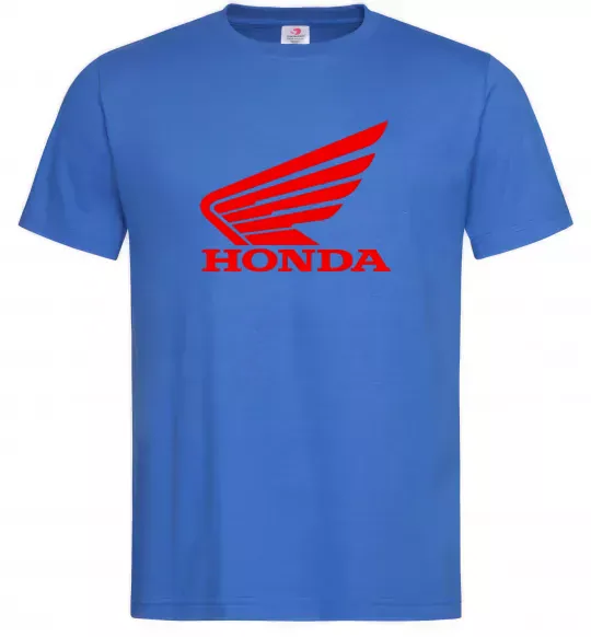 Чоловіча футболка honda_bike Яскраво-синій фото