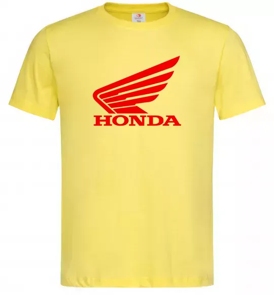 Чоловіча футболка honda_bike Лимонний фото