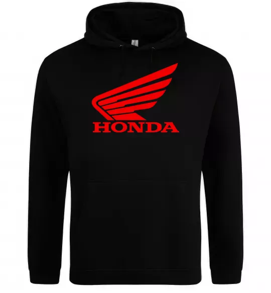 Чоловіча толстовка (худі) honda_bike Чорний фото