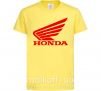 Детская футболка honda_bike Лимонный фото