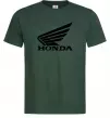 Чоловіча футболка honda_bike Темно-зелений фото