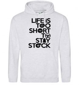 Жіноча толстовка (худі) Life is too short to stay stack