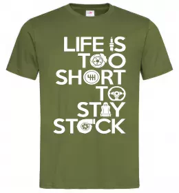 Чоловіча футболка BMW is life Сірий фото