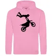 Мужская толстовка (худи) moto tricks Розовый фото