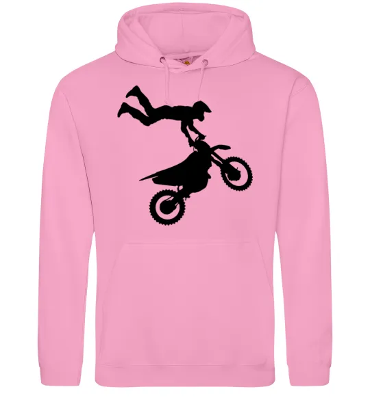 Женская толстовка (худи) moto tricks Розовый фото