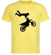 Мужская футболка moto tricks Лимонный фото