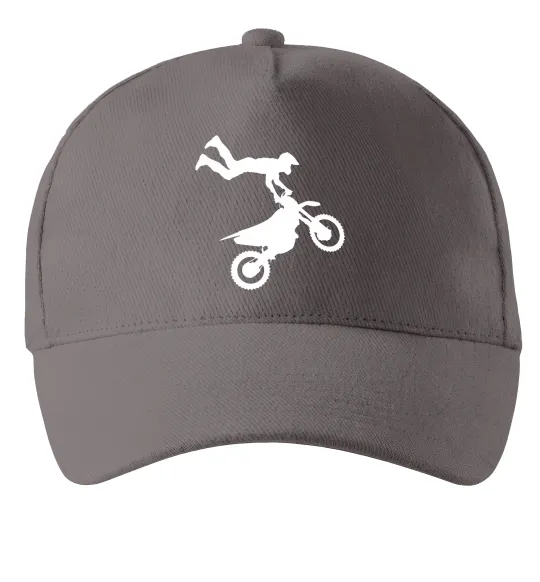 Кепка moto tricks Серый фото