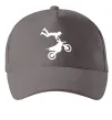 Кепка moto tricks Серый фото