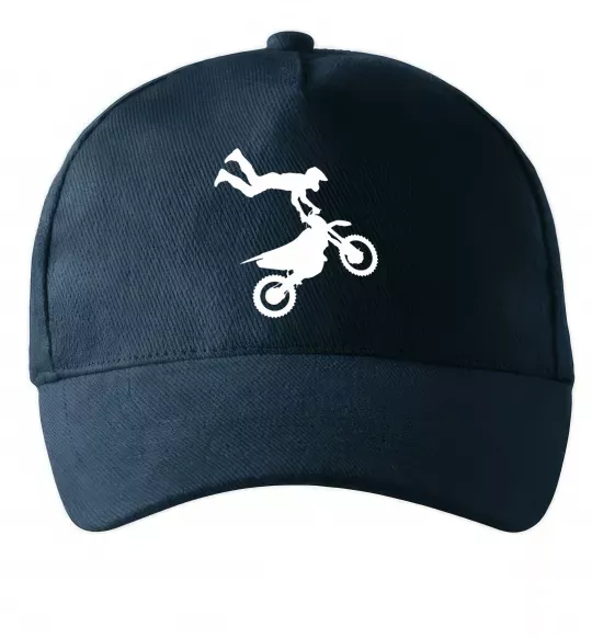 Кепка moto tricks Темно-синій фото