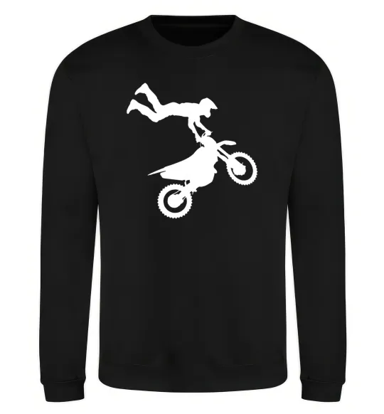 Свитшот moto tricks Черный фото