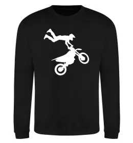 Свитшот moto tricks Черный фото