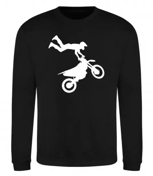 Свитшот moto tricks Черный фото