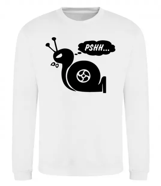 Свитшот Pshh Белый фото