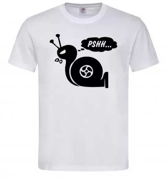 Мужская футболка Pshh Белый фото