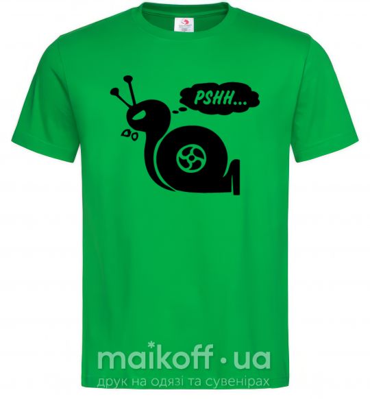 Мужская футболка Pshh Зеленый фото