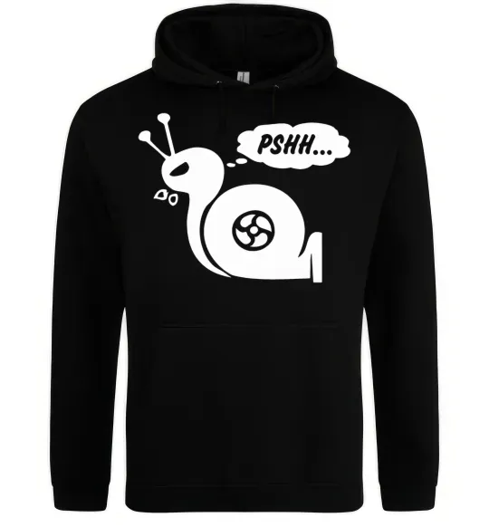 Мужская толстовка (худи) Pshh Черный фото