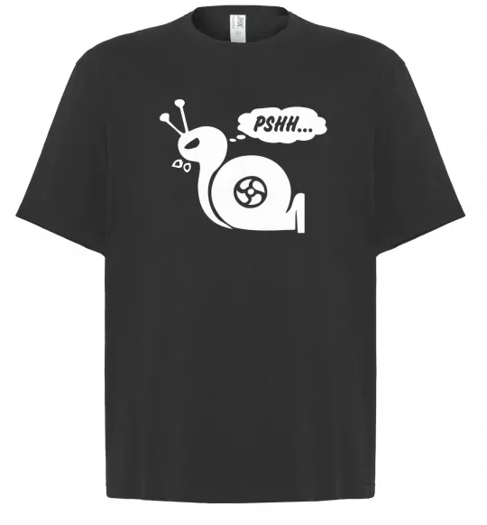 Футболка Оверсайз Pshh Чорний фото
