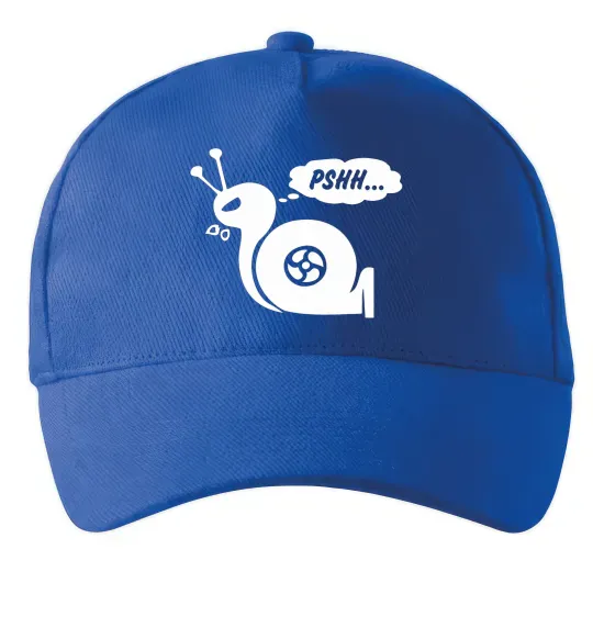 Кепка Pshh Ярко-синий фото