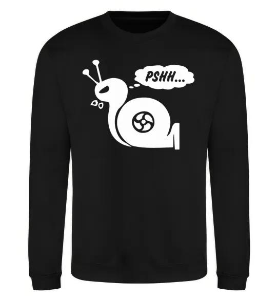 Свитшот Pshh Черный фото