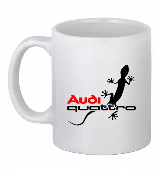 Чашка керамічна Quattro Білий фото