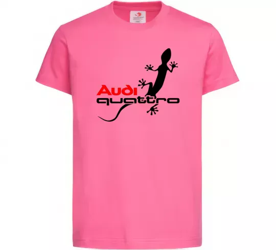 Детская футболка Quattro Ярко-розовый фото