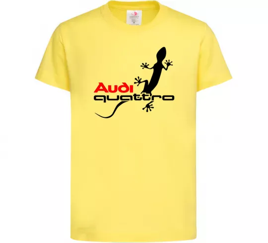 Детская футболка Quattro Лимонный фото