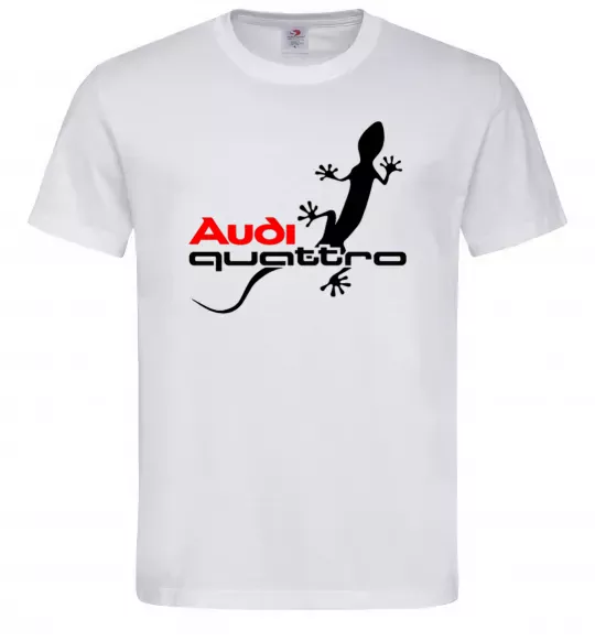 Чоловіча футболка Quattro Білий фото