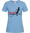 Жіноча футболка Quattro Блакитний фото