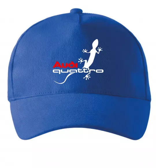 Кепка Quattro Ярко-синий фото