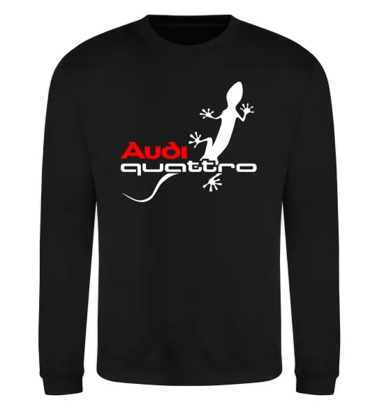 Світшот Quattro Чорний фото