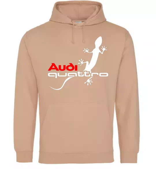 Жіноча толстовка (худі) Quattro Пісочний фото