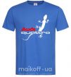 Чоловіча футболка Quattro Яскраво-синій фото