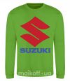 Світшот Suzuki Logo Лаймовий фото