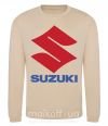 Світшот Suzuki Logo Пісочний фото