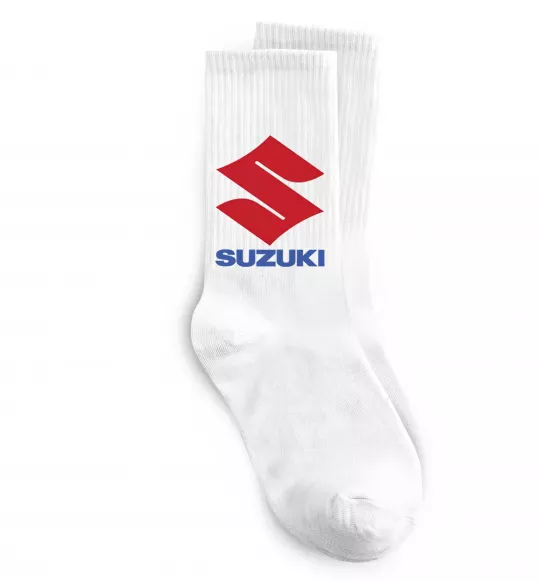 Носки Suzuki Logo Белый фото