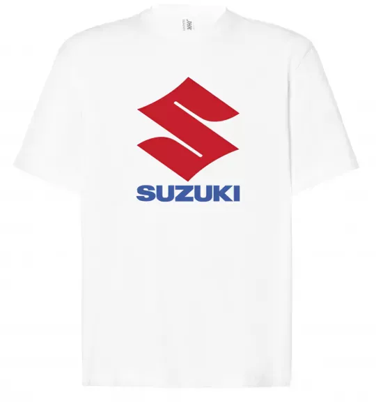 Футболка Оверсайз Suzuki Logo Белый фото