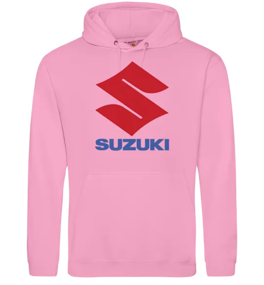 Женская толстовка (худи) Suzuki Logo Розовый фото