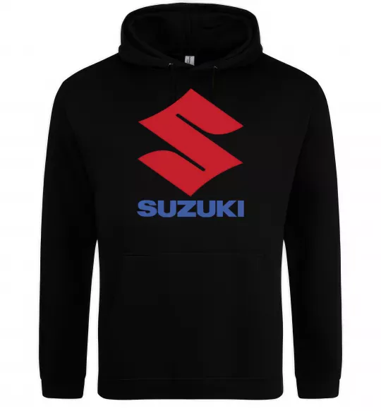 Женская толстовка (худи) Suzuki Logo Черный фото