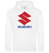 Женская толстовка (худи) Suzuki Logo Белый фото
