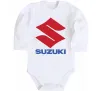 Дитячий бодік Suzuki Logo Білий фото