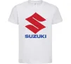 Детская футболка Suzuki Logo Белый Детская футболка Suzuki Logo Белый фото
