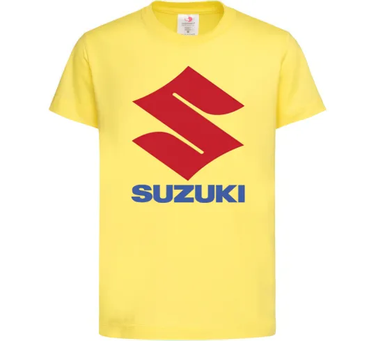 Детская футболка Suzuki Logo Лимонный фото