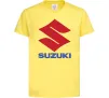 Детская футболка Suzuki Logo Лимонный Детская футболка Suzuki Logo Лимонный фото