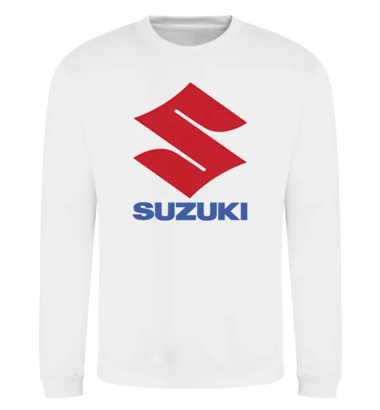 Світшот Suzuki Logo Білий фото