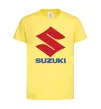 Дитяча футболка Suzuki Logo Лимонний фото