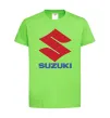 Дитяча футболка Suzuki Logo Лаймовий фото