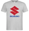 Чоловіча футболка Suzuki Logo Сірий Чоловіча футболка Suzuki Logo Сірий фото